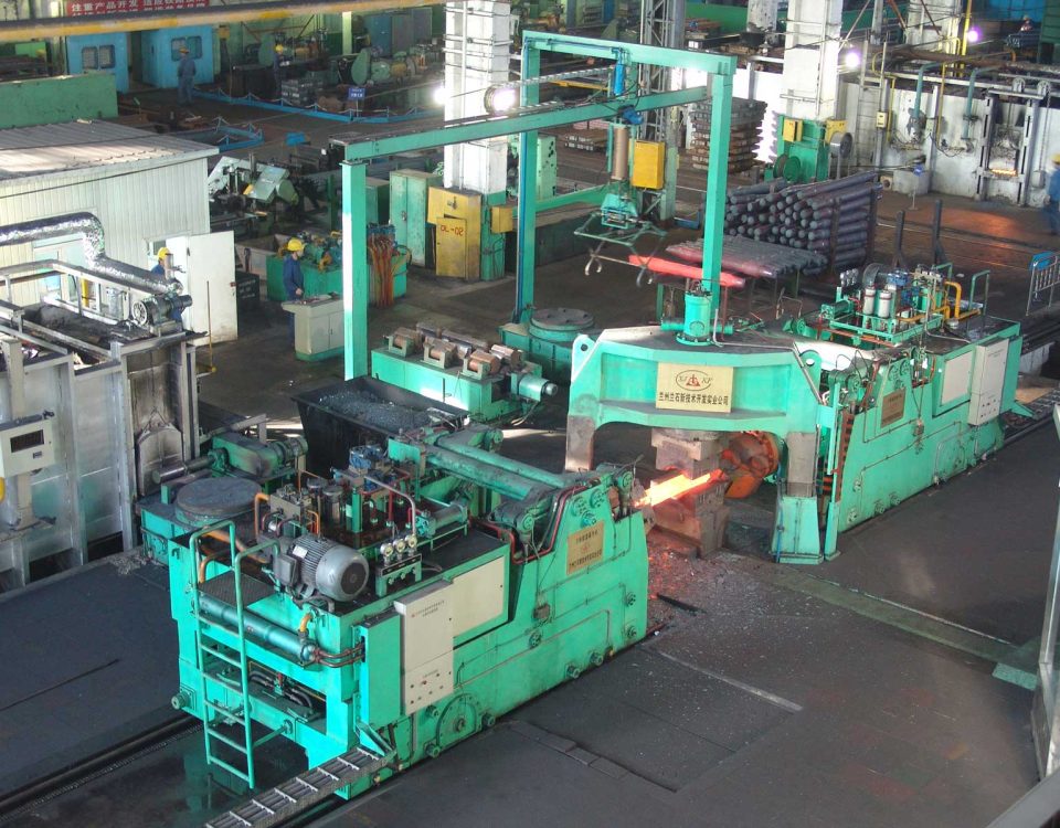 General mechanical class 8,0, 8MN fast forging hydraulic unit