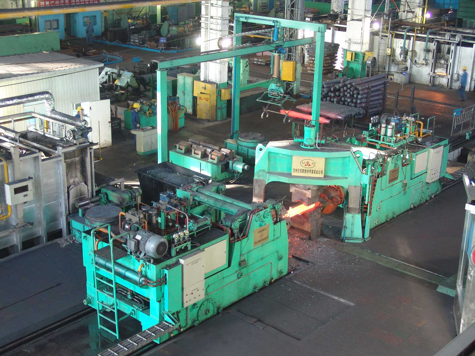 General mechanical class 8,0, 8MN fast forging hydraulic unit